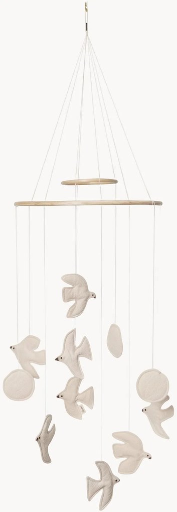 Giostrina acchiappa sogni in cotone organico Swif Bird