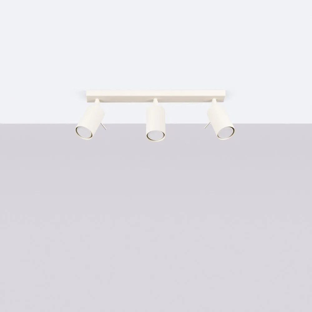 Faretto color crema 6x45 cm Etna – Sollux