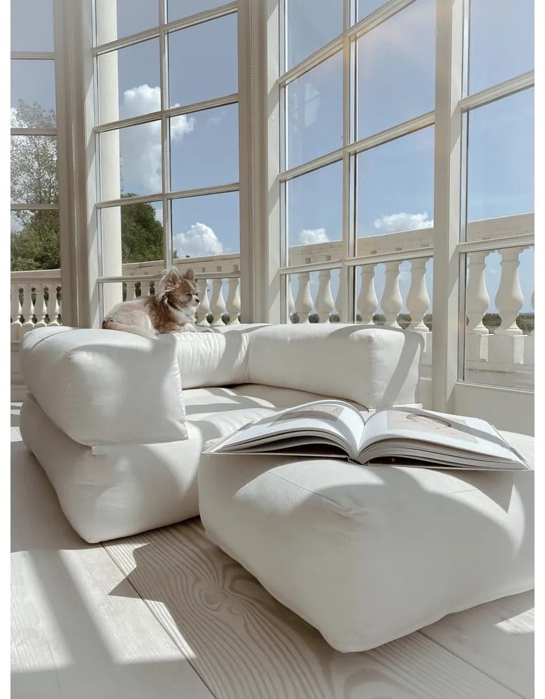 Poltrona variabile Natural Clear Cube - Karup Design