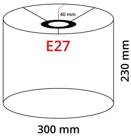 Lampada da terra a LED TUNJA 1xE27/20W/230V Ø 30 cm cromo opaco/grigio