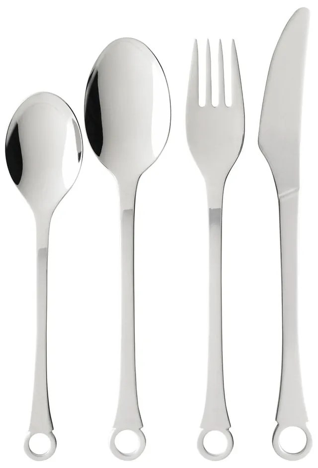 Posate argentate in acciaio inox 16 pz Pantry – Gense