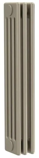 Radiatore acqua calda Comby in acciaio 4 colonne, 3 elementi, interasse 623 mm, fango