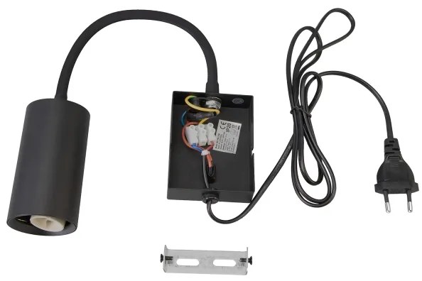 Brilagi - Lampada flessibile da muro SELE 1xGU10/30W/230V nero