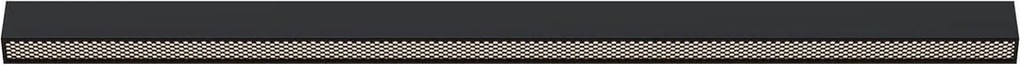 Lampada Lineare LED Sospesa 40W 120 cm con driver Philips Bianca o nera