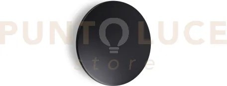 Punto applique ip54 led 3000k 9w 950 lm 18cm nero