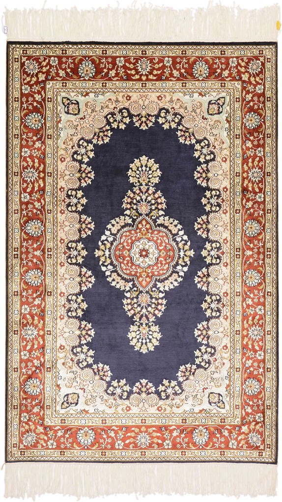 Ghom Tappeto orientale 80x120 (Cina) Annodato A Mano