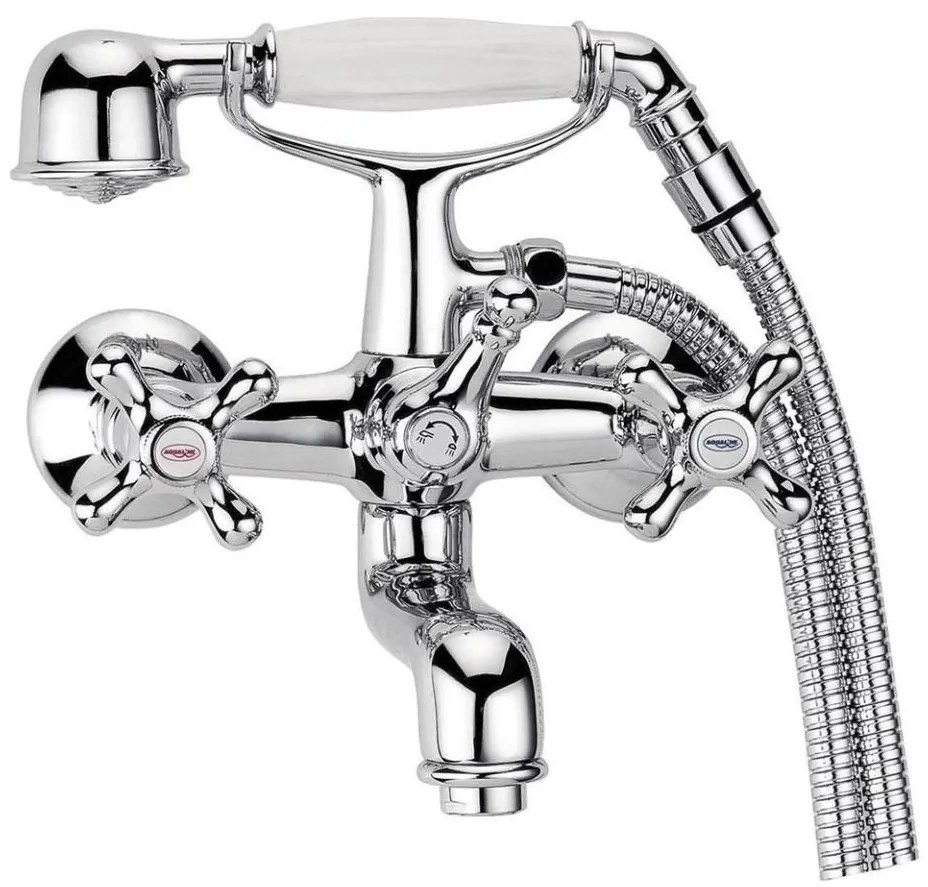 Aqualine - Set da bagno VICTORIA cromo lucido