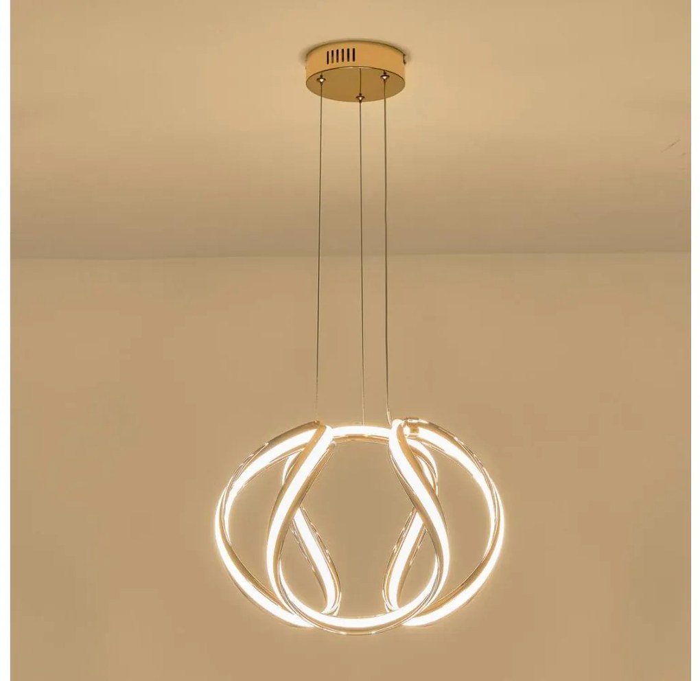 Lampadario LED a sospensione con filo LED/38W/230V 3000K