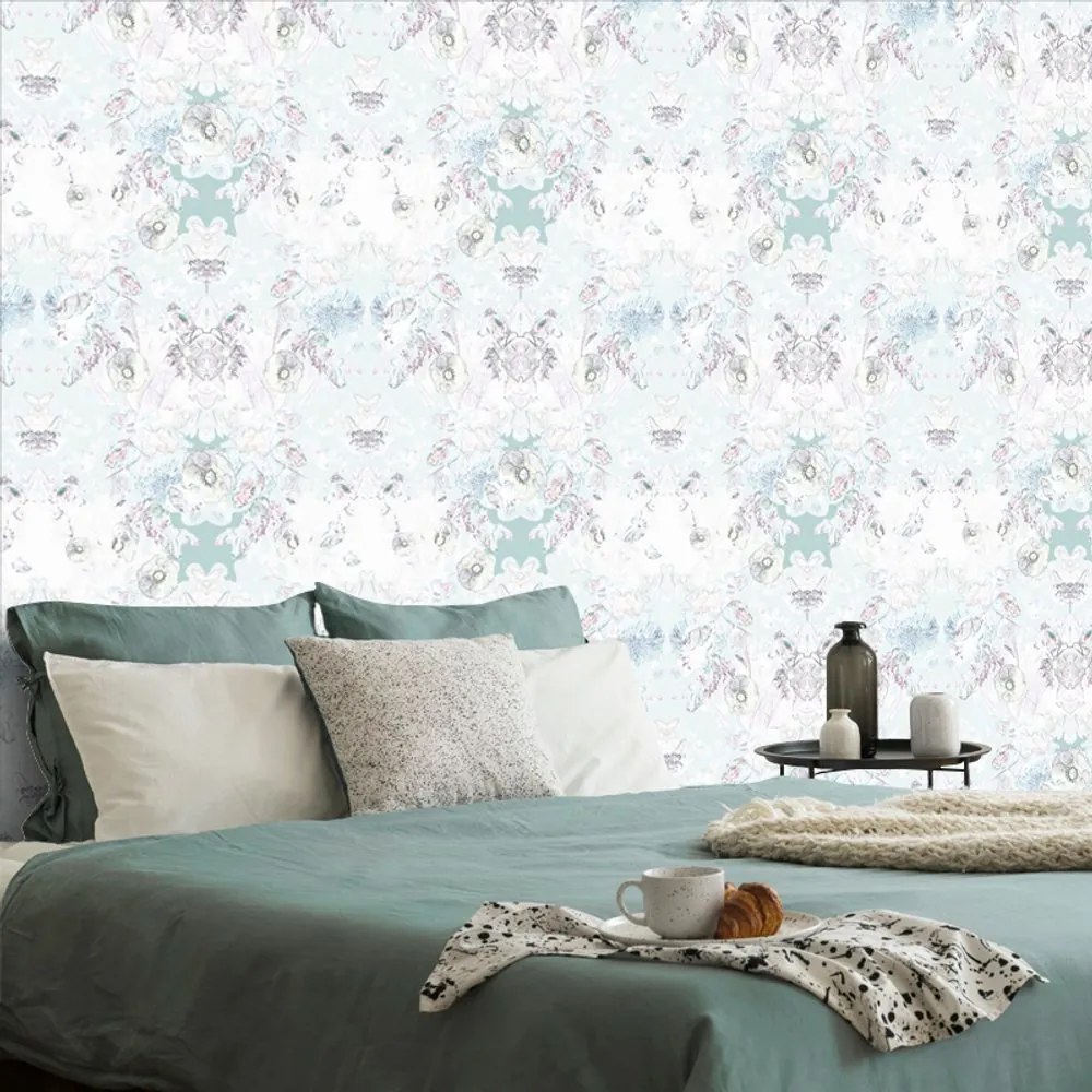 Carta da parati – Fiori vintage