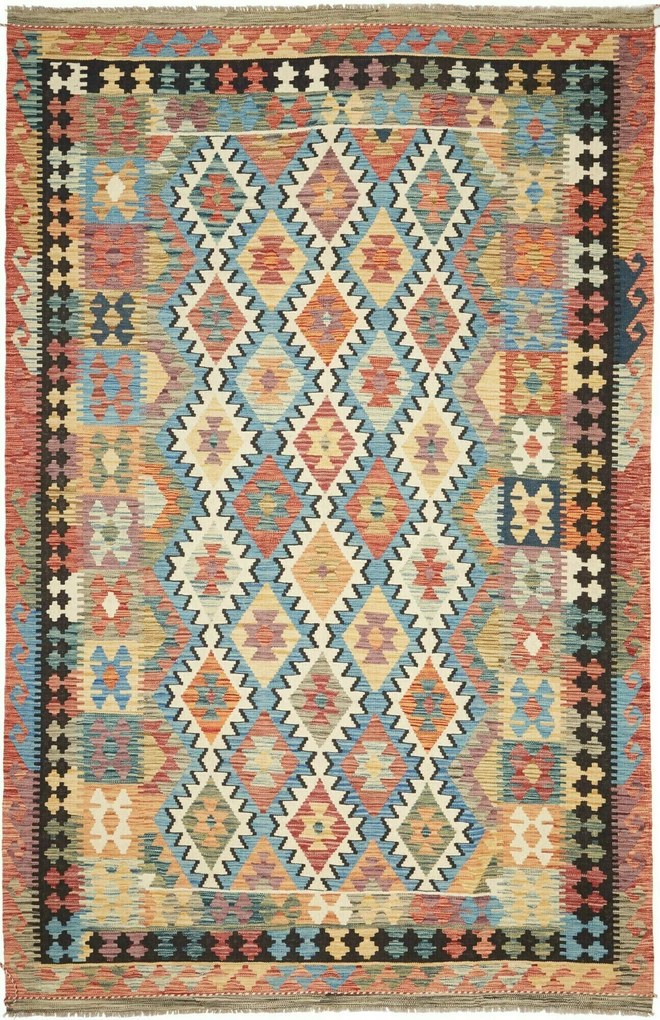 Kilim Tappeto orientale 200 x 300 (Pakistan) Tessuto A Mano