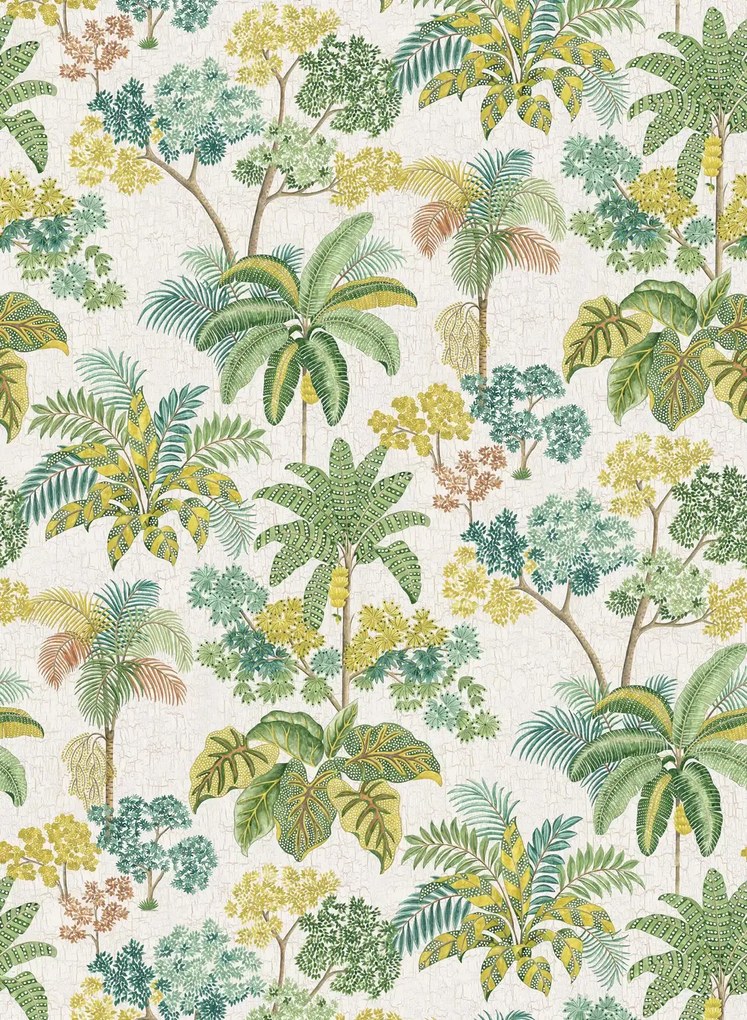 Osborne & Little Tapete Malabar - Spring Green