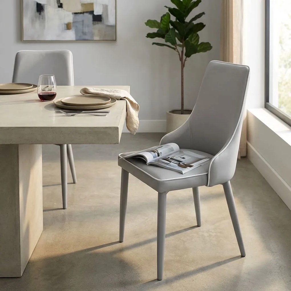 VENUSIA - sedia moderna in ecopelle