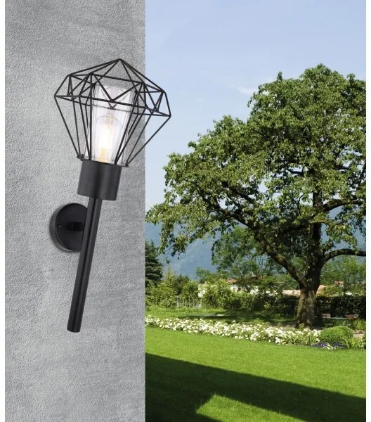 Globo 31355W - Applique da esterno HORACE 1xE27/15W/230V IP44