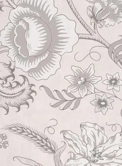 Little Greene Carta da parati Woodblock Trail - Abbot