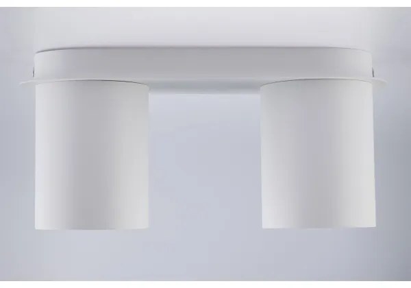 Plafoniera CREEP 2xGU10/25W/230V bianca