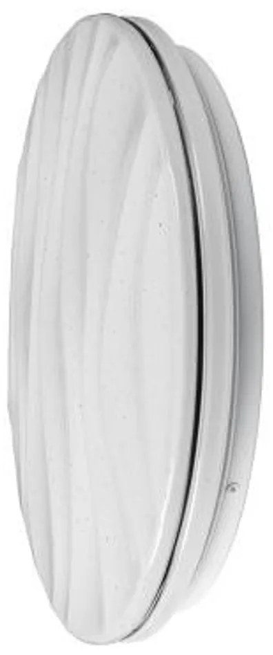 Plafoniera LED 12W IP20 ø260x65mm da soffitto e parete