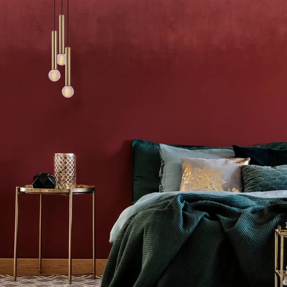 Lampadario dorato ø 22 cm Tempo – Opviq lights