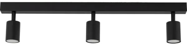 Faretto NEX 3xGU10/10W/230V nero