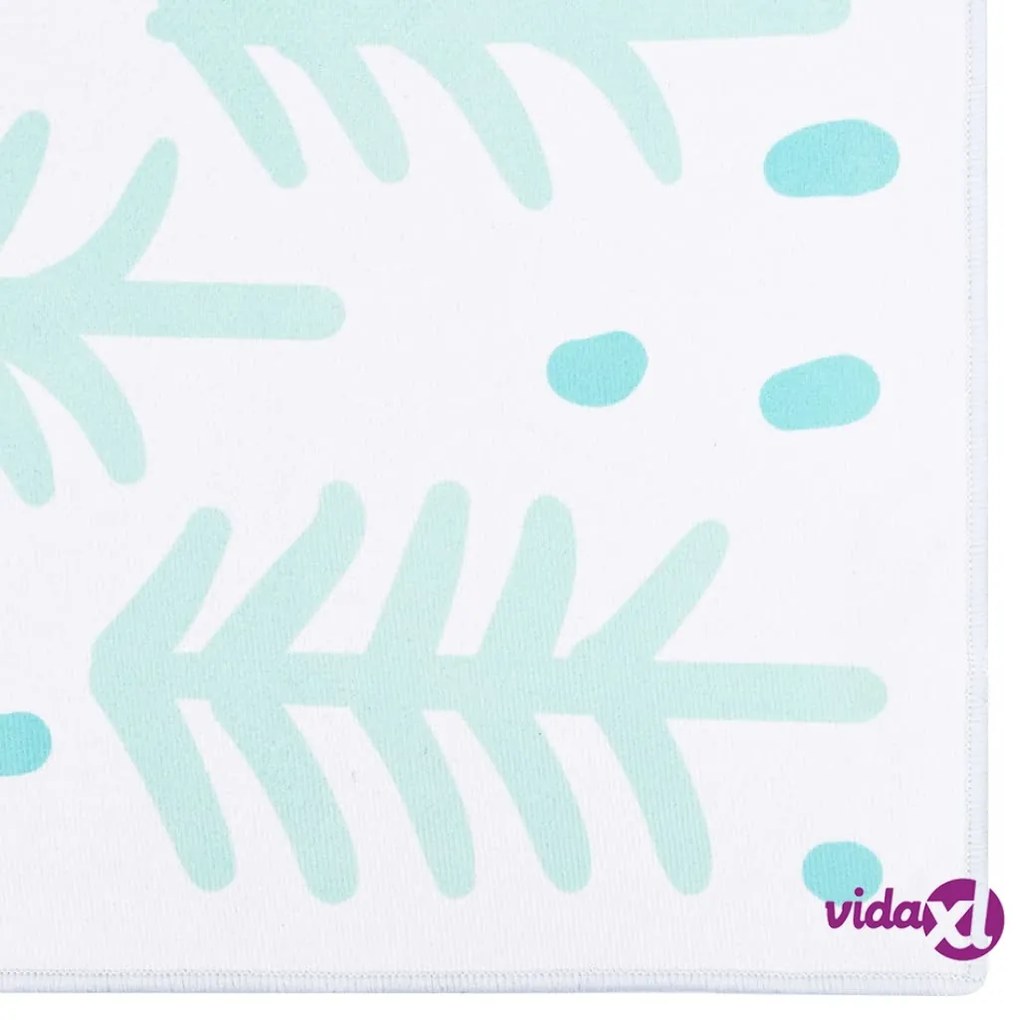 vidaXL Tappeto Stampato Multicolore 80x150 cm in Tessuto