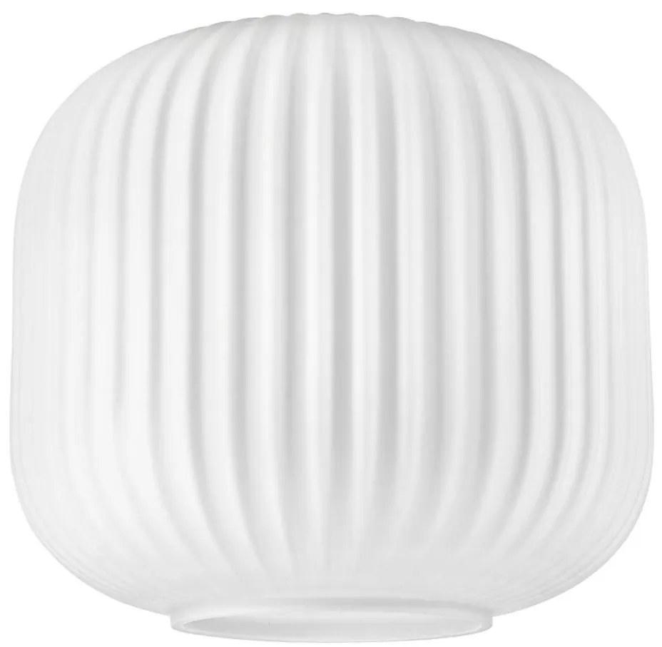 Vetro di ricambio per lampadario HARMA E27 18x20 cm bianco