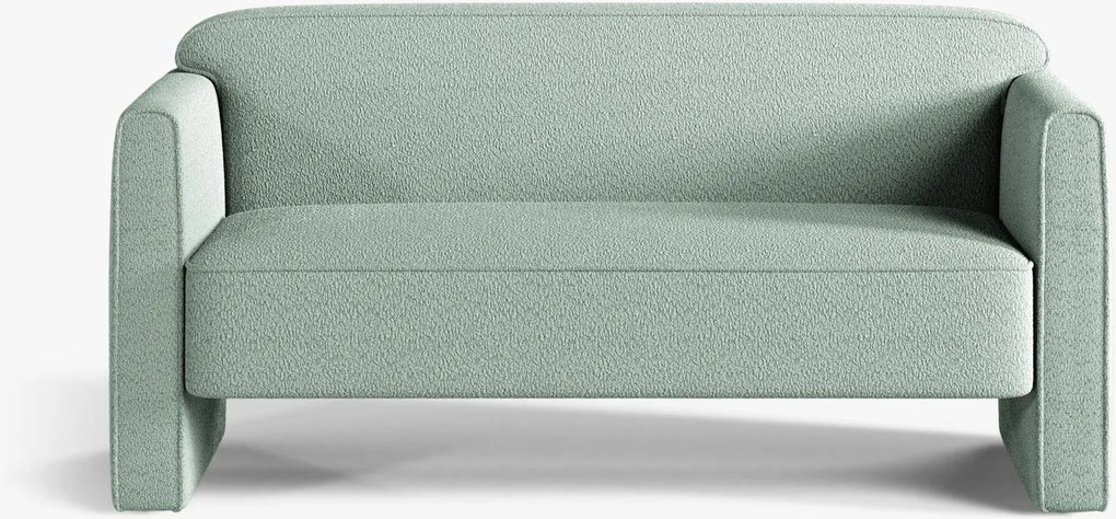 Divano Abby 2 posti in Bouclé – 140x80x69 cm