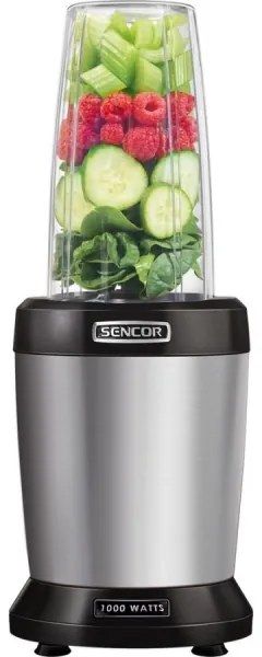 Sencor - Frullatore per frullati nutri 1000W/230V argento