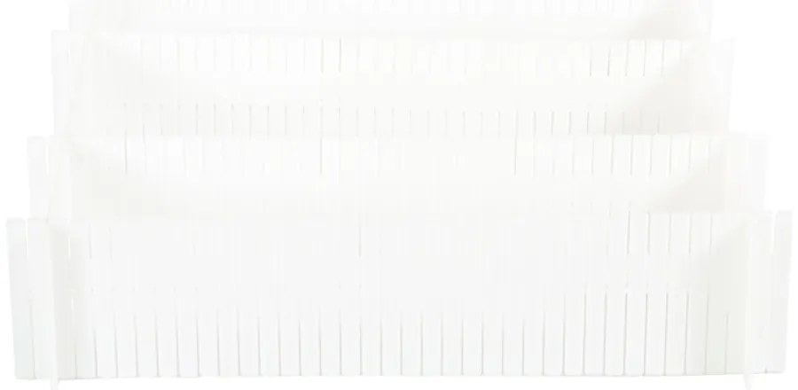 Set di 6 divisori per cassetti bianchi - Compactor