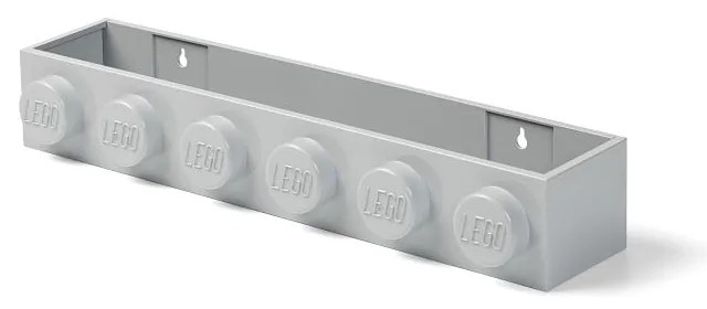 Mensola a muro grigia per bambini Sleek - LEGO®