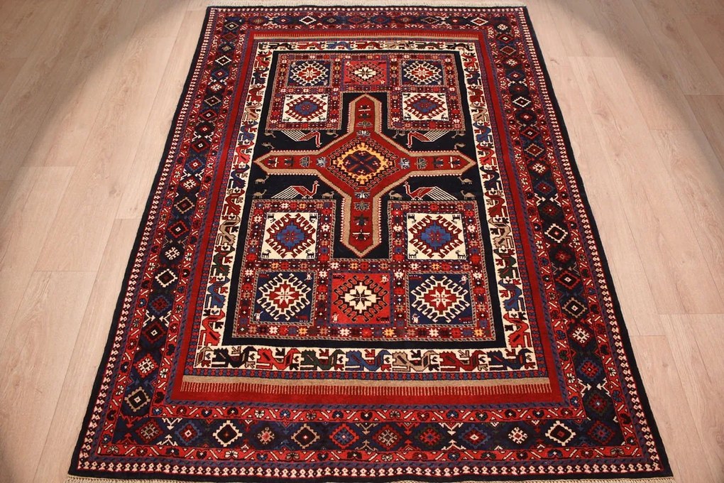 Yalameh Tappeto persiano 140x200 (Iran) Annodato A Mano