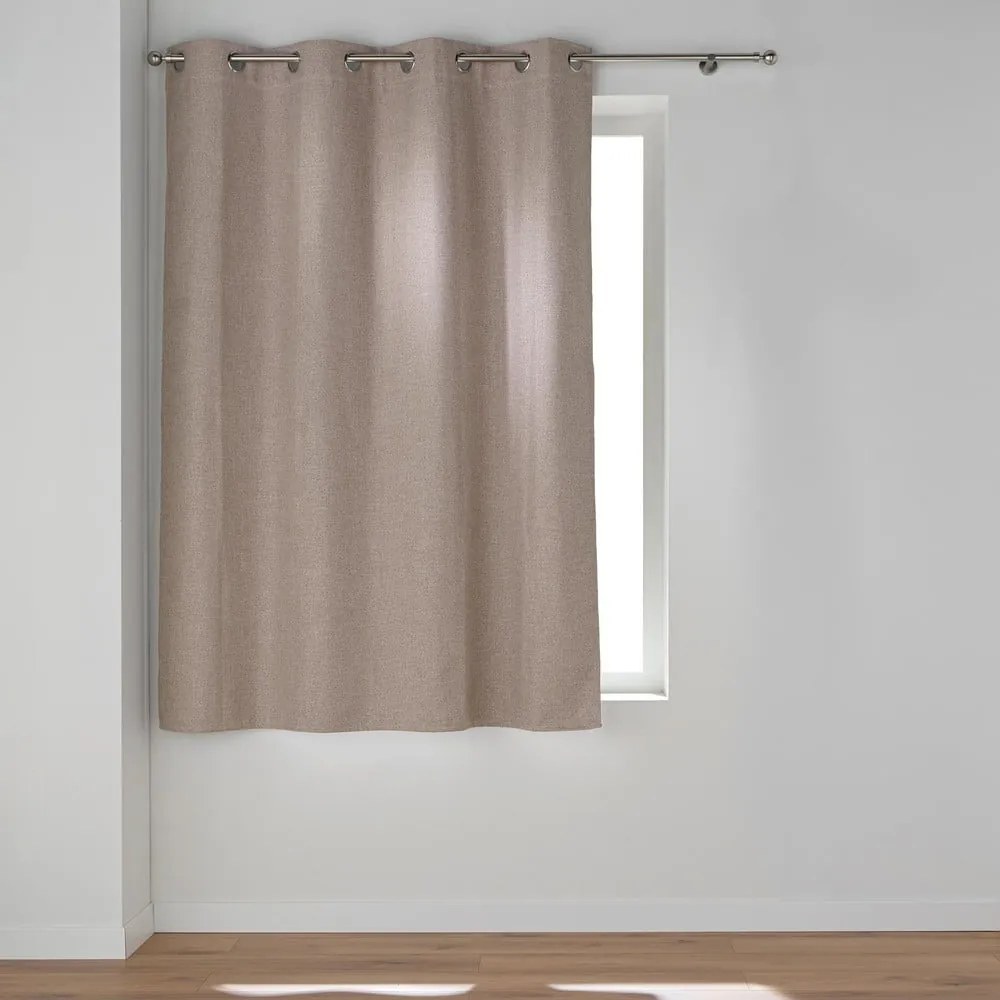 Tenda oscurante marrone 140x180 cm Crepuscule - douceur d'intérieur