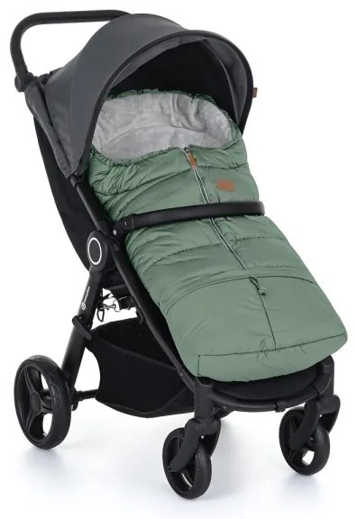 PETITE&MARS - Sacco coprigambe 3in1 JIBOT verde