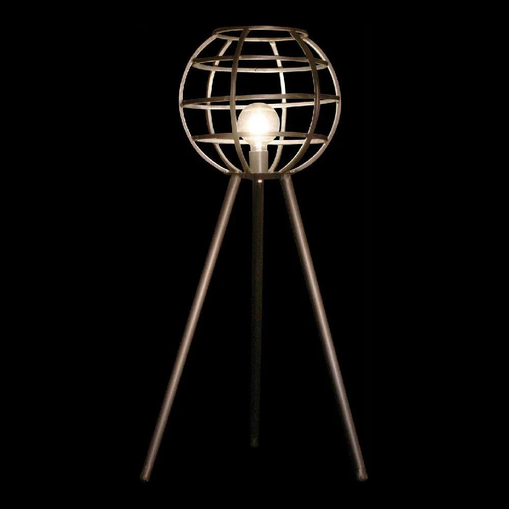 Lampada da Tavolo DKD Home Decor Metallo Grigio Scuro (50 x 50 x 98 cm)