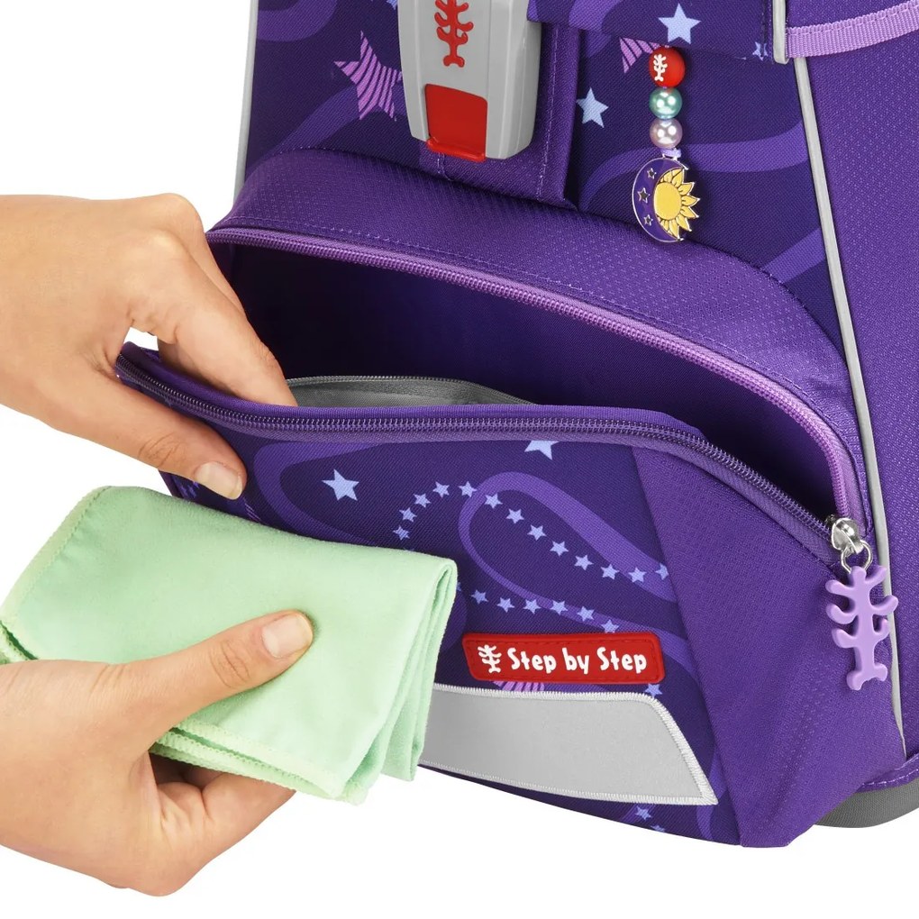 Zaino scuola SPACE - set da 5 pezzi, Step by Step Pegasus Emily