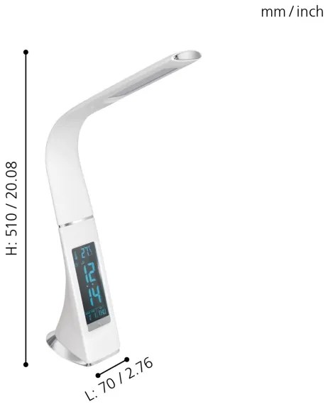 Eglo 97915 - Lampada LED da tavolo COGNOLI LED/3,2W/230V