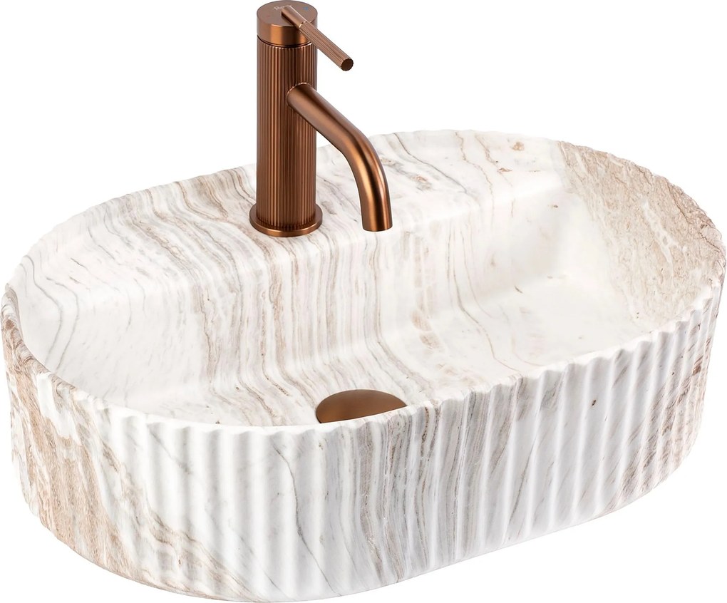 Lavabo da appoggio Rea Marcela 50 Kallisto