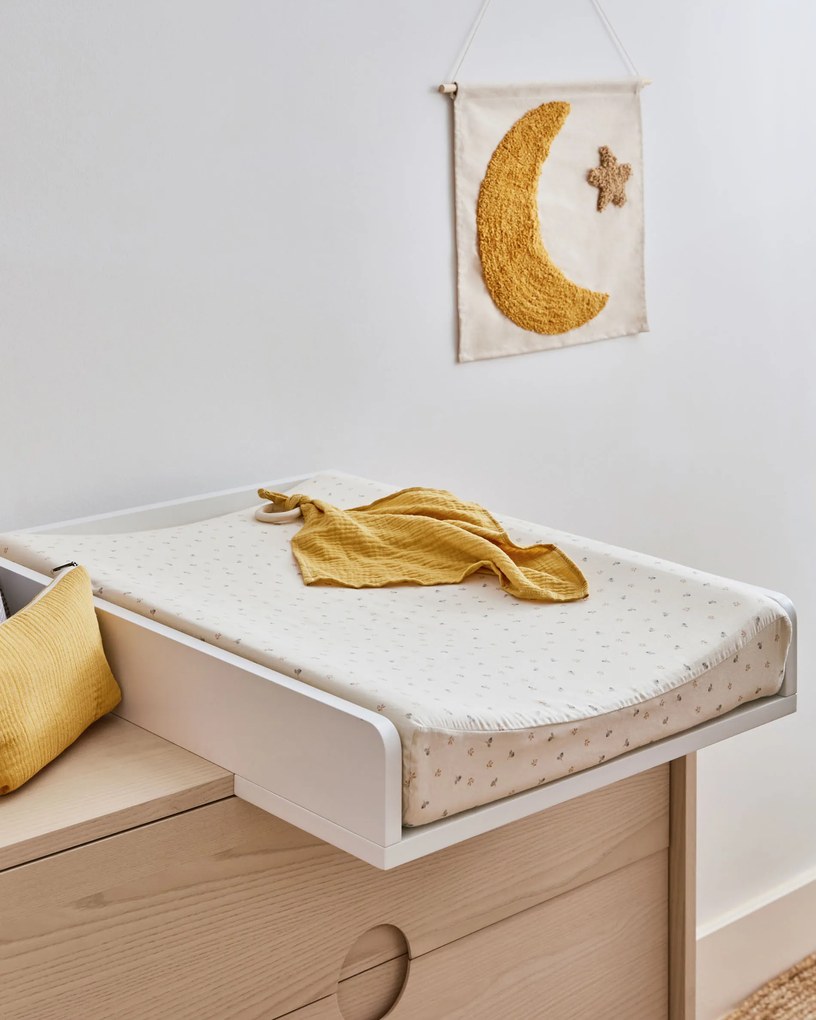 Kave Home - Doudou Yamile 100% cotone organico (GOTS) senape