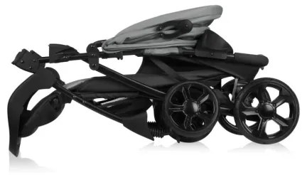 Lionelo - Passeggino EMMA PLUS grigio/nero