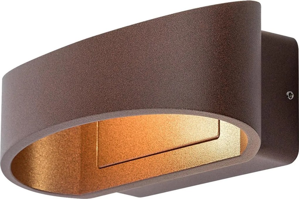 Rabalux 77180 - Applique da esterno LED GERLA LED/9W/230V IP54 marrone