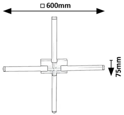 Rabalux 75046 - Applique a LED da bagno TILORA LED/16W/230V 4000K IP44