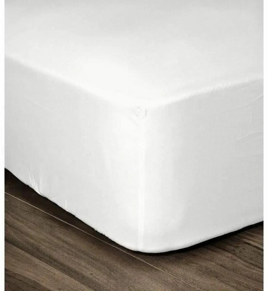 Lenzuolo con angoli Lovely Home 100 % cotone Bianco (160 x 200 cm)