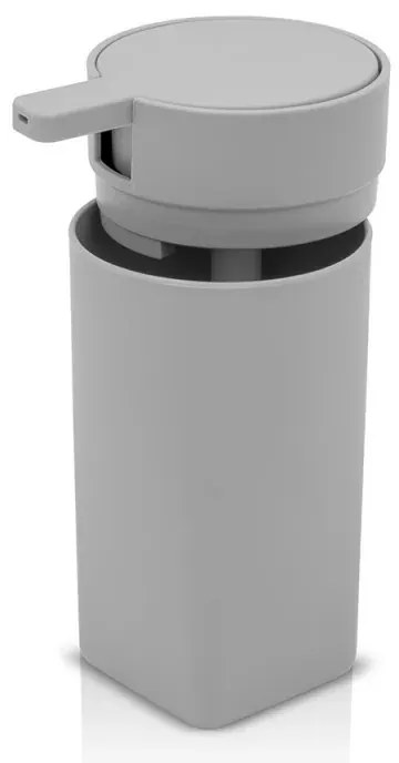Set completo accessori bagno grigio in abs Tender