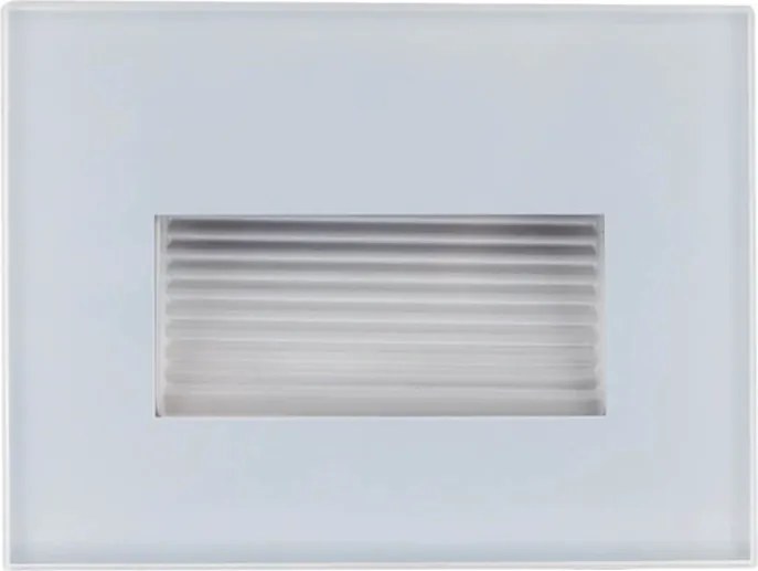 Segnapasso LED per scatola 503 3.5W IP65 Luce Asimmetrica Colore Bianco Naturale 4.200K
