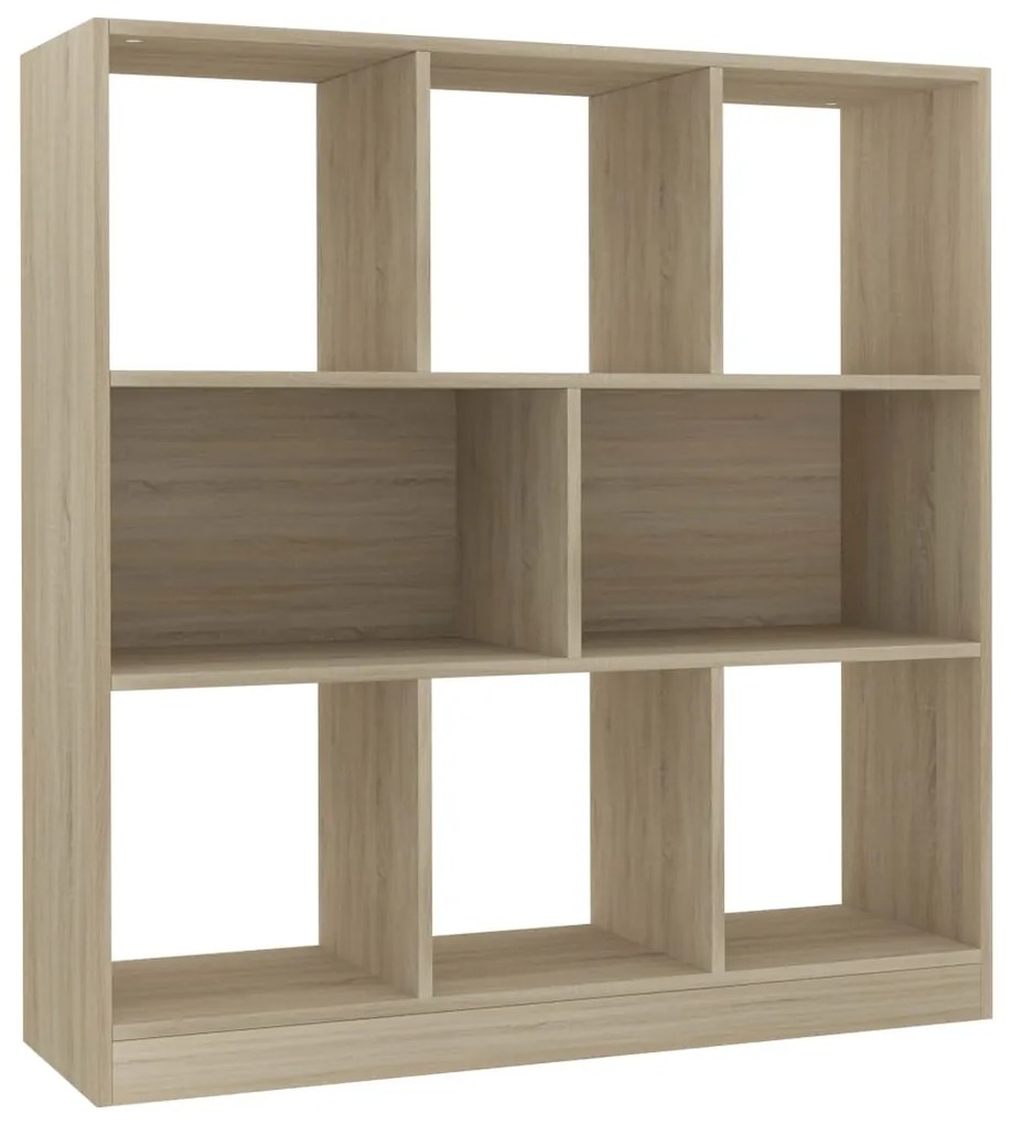 Libreria rovere sonoma 97,5x29,5x100 cm in truciolato