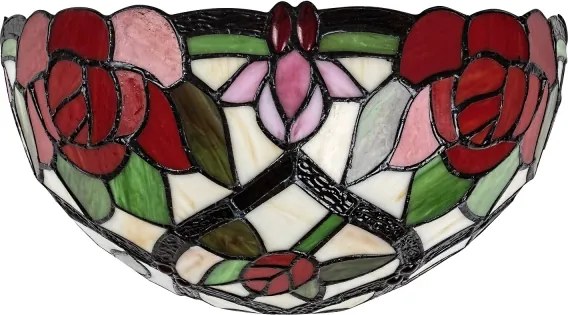 Brilagi - Applique da parete in vetro Tiffany GARLAN 1xE14/40W/230V