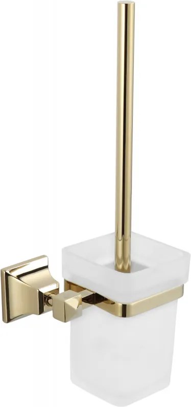 Mexen Dalia scopino per WC, oro - 7017350-50