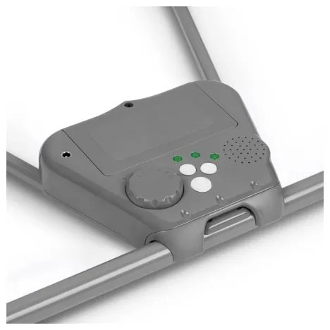 Lionelo - Dondolo per bambini OTTO 4xLR14 Cozy Grey