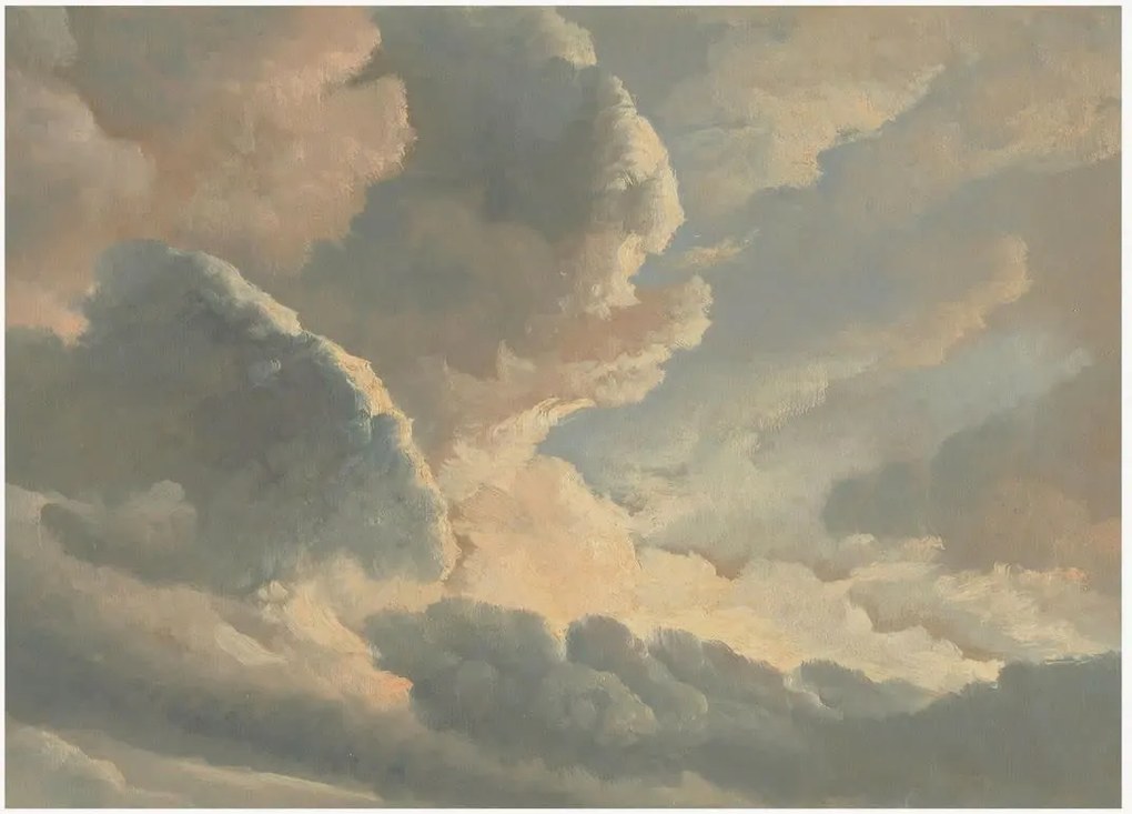 Carta da parati in tessuto non tessuto Golden Age Clouds