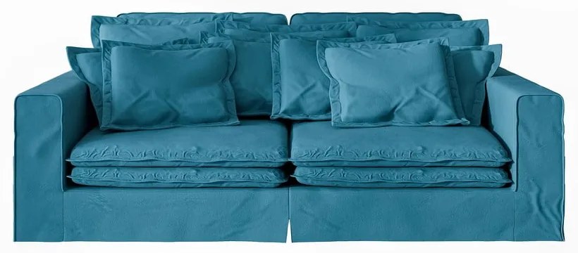 Divano azzurro 236 cm Nora – Ropez