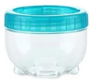 Contenitore INTERLOCK 0,3 l turchese/trasparente per alimenti