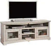 Mobile porta tv goccia legno grigio patinato arte povera 170x46x69